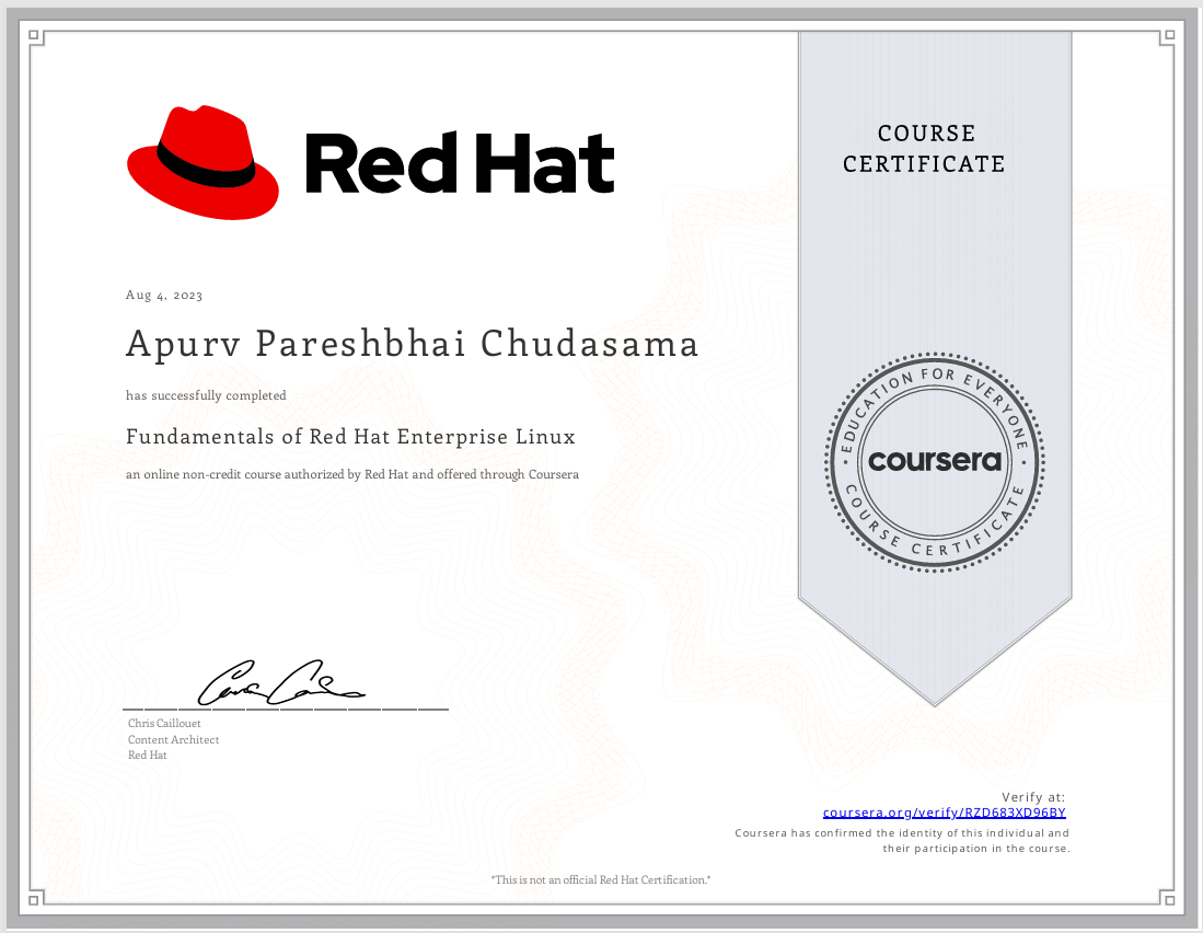 Red Hat Linux